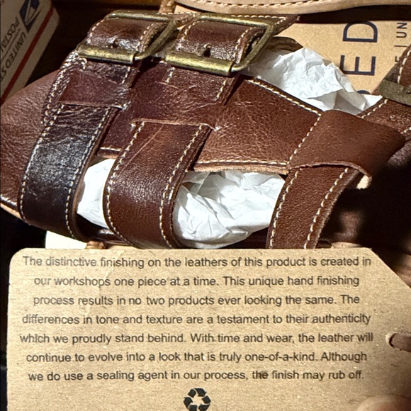 BED|STU Mabely Leather Sandal’s Sz. 9.5 BNIB - Picture 6 of 8